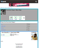 Tablet Screenshot of eurovision-music.skyrock.com