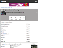 Tablet Screenshot of jason-derulo-musiic.skyrock.com