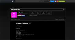 Desktop Screenshot of new-people-song.skyrock.com