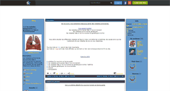 Desktop Screenshot of maladie-poumon.skyrock.com
