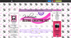 Desktop Screenshot of design-creation.skyrock.com