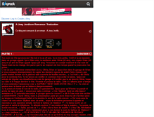 Tablet Screenshot of jj-romance.skyrock.com