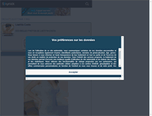 Tablet Screenshot of laetitiacasta75.skyrock.com