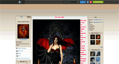 Desktop Screenshot of angenoir1666.skyrock.com