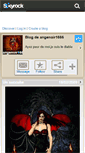 Mobile Screenshot of angenoir1666.skyrock.com