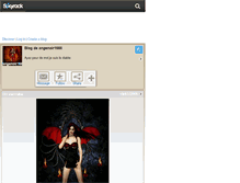 Tablet Screenshot of angenoir1666.skyrock.com