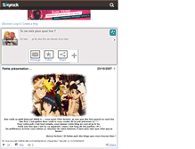 Tablet Screenshot of fic-naruto-pub.skyrock.com