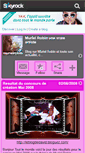 Mobile Screenshot of murielrobin.skyrock.com