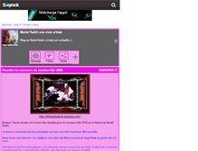 Tablet Screenshot of murielrobin.skyrock.com