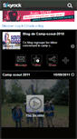 Mobile Screenshot of camp-scout-2010.skyrock.com