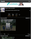 Tablet Screenshot of camp-scout-2010.skyrock.com