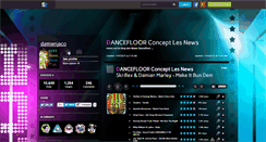 Desktop Screenshot of damienjaco.skyrock.com