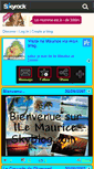 Mobile Screenshot of ile--maurice.skyrock.com