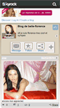 Mobile Screenshot of belle-florence.skyrock.com