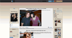 Desktop Screenshot of famille-cyrus.skyrock.com