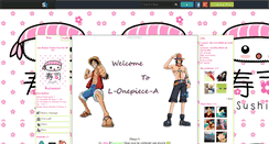 Desktop Screenshot of l-onepiece-a.skyrock.com