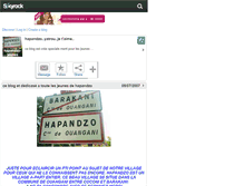 Tablet Screenshot of hapandzo-jeunes.skyrock.com