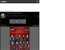 Tablet Screenshot of absolutly-goth.skyrock.com