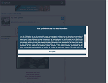 Tablet Screenshot of mylittlegames.skyrock.com