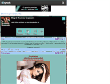 Tablet Screenshot of fic-amour-et-passion.skyrock.com