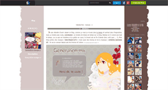 Desktop Screenshot of generation-mangas-x.skyrock.com
