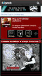 Mobile Screenshot of fullmetal-29.skyrock.com