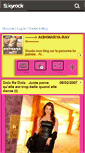 Mobile Screenshot of aishwarya-rai77.skyrock.com