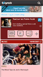 Mobile Screenshot of frerescottmania.skyrock.com