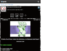 Tablet Screenshot of dons-pour-la-vie.skyrock.com