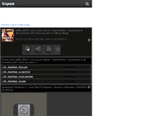 Tablet Screenshot of amel-bent-zik-x.skyrock.com