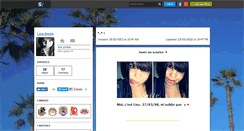 Desktop Screenshot of lise-smile.skyrock.com