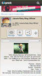 Mobile Screenshot of jakarta-blogofficiel.skyrock.com