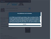 Tablet Screenshot of black-eyes-peas-musique.skyrock.com
