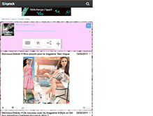 Tablet Screenshot of delicious-dobrev.skyrock.com