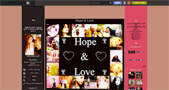 Desktop Screenshot of h0pe-and-l0ve.skyrock.com