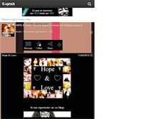 Tablet Screenshot of h0pe-and-l0ve.skyrock.com