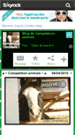 Mobile Screenshot of competition-animals.skyrock.com