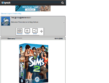 Tablet Screenshot of annuaire-sims1.skyrock.com