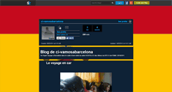 Desktop Screenshot of ci-vamosabarcelona.skyrock.com