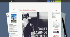 Desktop Screenshot of flashmobparis.skyrock.com