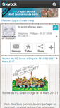 Mobile Screenshot of fcgraindorge.skyrock.com