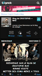 Mobile Screenshot of cristophe----mae.skyrock.com