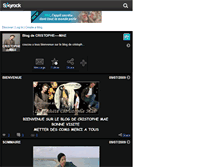 Tablet Screenshot of cristophe----mae.skyrock.com