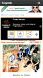 Mobile Screenshot of commu-p-naruto.skyrock.com