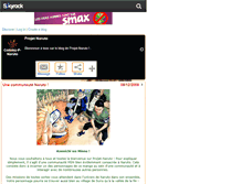 Tablet Screenshot of commu-p-naruto.skyrock.com