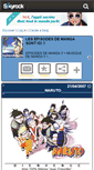 Mobile Screenshot of episodes2manga.skyrock.com