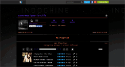 Desktop Screenshot of love-musique-is-life.skyrock.com