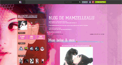 Desktop Screenshot of mamzellealij.skyrock.com