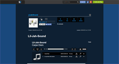 Desktop Screenshot of liljahsound.skyrock.com