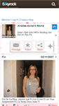 Mobile Screenshot of anndreeannee.skyrock.com